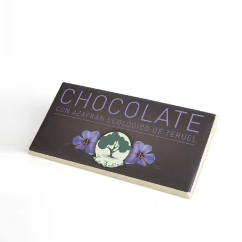 Chocolate Negro con Azafrán Ecológico «La Carrasca»