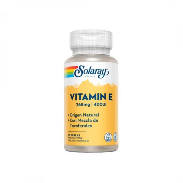 Vitamina E 400 UI - 50 perlas